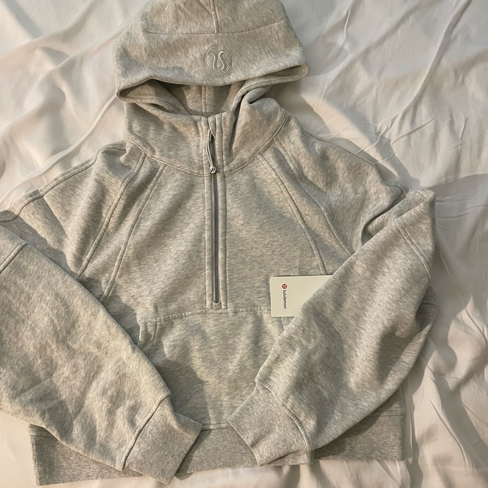 Lululemon Scuba Oversized 1/2 zip hoodie